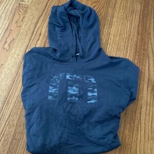 Travis Mathew L Navy Blue Hoodie with Pockets